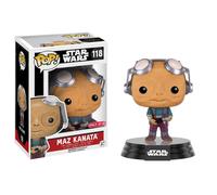 Star Wars The Force Réveil Maz Pour Kanata Sans Lunettes 9.5cm Vinyle Pop Funko