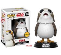 Star Wars The Last Jedi - Poursuite Porg 9.5cm Vinyle Pop Figurine à Pompon