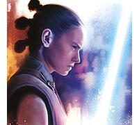 Star Wars The Last Jedi (Rey Lightsaber Paint) 40 x 40 cm Toile Imprimée