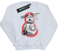 Star Wars - "The Last Jedi Roll With It" Sweat-shirt pour garçon BI35624 (116) (Blanc)