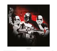 Star Wars The Last Jedi (Stormtrooper Team) 40 x 40 cm Toile Imprimée