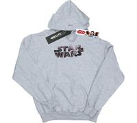 Star Wars - "The Last Jedi" Sweat à capuche pour femme BI4415 (S) (Gris chiné)