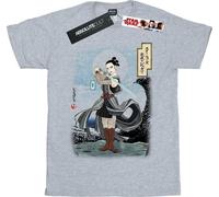 Star Wars - "The Last Jedi" T-shirt pour fille BI38543 (140-146) (Gris)