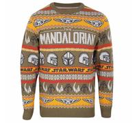 Star Wars The Mandal - Repeat Green U - Jumpers Cardigans - - Small - G777z