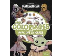 THE MANDALORIAN - Mes Coloriages avec Stickers - Star Wars
