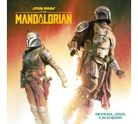 STAR WARS THE MANDALORIAN 2026 SQUARE CALENDAR