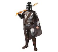 Star Wars The Mandalorian Adult Halloween Costume XL X-Large (40-42) Jumpsuit/Belt/Bandolier/Cape/Mask