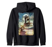 Star Wars The Mandalorian and Grogu Movie Classic Poster Art Sweat à Capuche