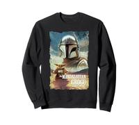 Star Wars The Mandalorian and Grogu Movie Classic Poster Art Sweatshirt