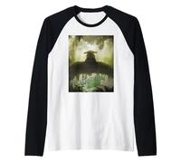 Star Wars The Mandalorian and Grogu Movie Meditating Poster Manche Raglan