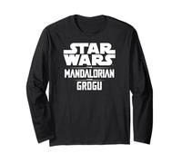 Star Wars The Mandalorian and Grogu Official Title Logo Manche Longue