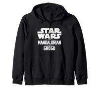 Star Wars The Mandalorian and Grogu Official Title Logo Sweat à Capuche