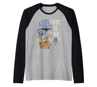 Star Wars The Mandalorian and Grogu This is The Way Graphic Manche Raglan