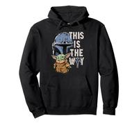 Star Wars The Mandalorian and Grogu This is The Way Graphic Sweat à Capuche