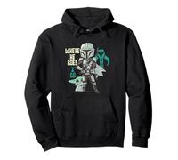 Star Wars The Mandalorian and Grogu Where He Goes, I Go Sweat à Capuche
