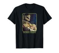 Star Wars The Mandalorian and the Child Father Figure T-Shirt