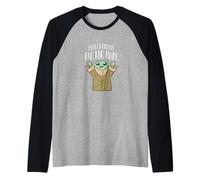 Star Wars: The Mandalorian Baby Yoda from A Galaxy Far Away Manche Raglan