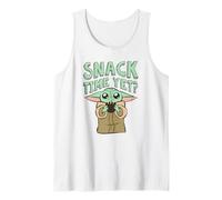 Star Wars: The Mandalorian Baby Yoda Snack Time Yet? Cute Débardeur