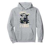 Star Wars: The Mandalorian Baby Yoda Strong with The Force Sweat à Capuche
