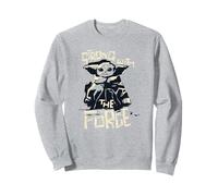 Star Wars: The Mandalorian Baby Yoda Strong with The Force Sweatshirt
