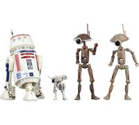 Star Wars : The Mandalorian Black Series Pack de 4 figurines R5-D4, BD-72 & Pit Droids