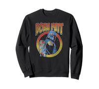 Star Wars: The Mandalorian Boba Fett Vintage Side Profile Sweatshirt