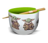 Star Wars: The Mandalorian - Bol à ramen avec baguettes Grogu