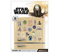 Star Wars Aimant de réfrigérateur The Mandalorian Bounty Hunter Plastique multicolore unisexe