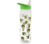 Star Wars : The Mandalorian - Bouteille, plastique PM3393 (Taille unique) (Transparent/Vert)