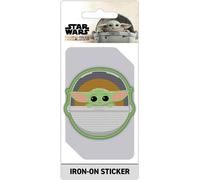Star Wars : The Mandalorian - brodé - Ecusson à repasser PM4629 (taille unique) (Gris/Vert)