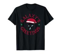 Star Wars The Mandalorian Christmas Galaxy's Greetings T-Shirt