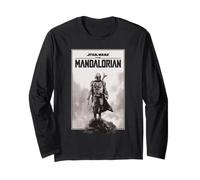 Star Wars The Mandalorian Desert Poster Manche Longue