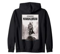 Star Wars The Mandalorian Desert Poster Sweat à Capuche