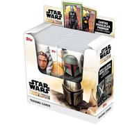 Star Wars The Mandalorian - Display de boosters de cartes à collectionner - Topps