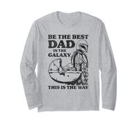 Star Wars The Mandalorian Father's Day Galaxy Dad Disney+ Manche Longue