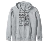 Star Wars The Mandalorian Father's Day Galaxy Dad Disney+ Sweat à Capuche