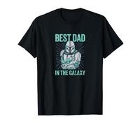 Star Wars: The Mandalorian Fête des Pères Best Dad In Galaxy T-Shirt