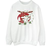 Star Wars The Mandalorian - "Force Be With You" Sweatshirt für Damen BI39419 (XL) (Weiß)
