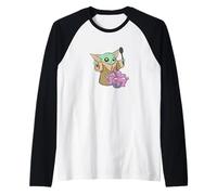 Star Wars: The Mandalorian Grogu Cooking A Snack Big Poster Manche Raglan