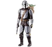 Star Wars Figurine The Mandalorian & Grogu – 28 cm – Effets sonores – Interactif dès 4 ans