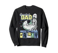 Star Wars The Mandalorian & Grogu Greatest Dad in The Galaxy Sweatshirt