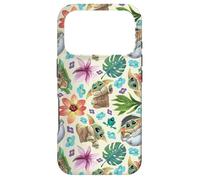 Star Wars The Mandalorian Grogu Imprimé Tropical Coque pour iPhone 17 Pro