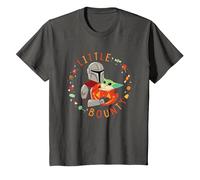 Star Wars The Mandalorian Grogu Little Bounty Halloween T-Shirt, Enfant, Asphalte, 2 Ans