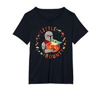 Star Wars The Mandalorian Grogu Little Bounty Halloween T-Shirt, Femme Grandes Tailles, Noir, 6X