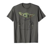 Star Wars The Mandalorian Grogu Portrait Illustration T-Shirt