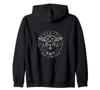 Star Wars The Mandalorian Grogu This is The Way Geometric Sweat à Capuche