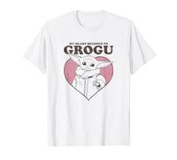 Star Wars: The Mandalorian Heart Belongs to Grogu Valentines T-Shirt
