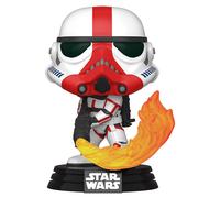 Funko Pop Star Wars Mandalorian Incinerator Stormtrooper Multicolore