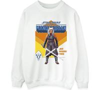 Star Wars - "The Mandalorian Jedi" Sweat-shirt pour homme BI46569 (XXL) (Blanc)
