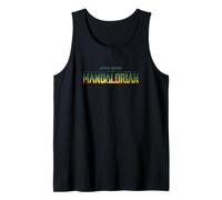 Star Wars The Mandalorian Landscape Logo Débardeur